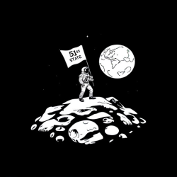 51st State Lunar Landing T-Shirt