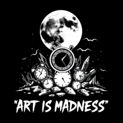 ART IS MADNESS Graphic T-Shirt