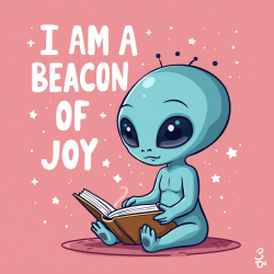 Beacon of Joy Alien T-Shirt