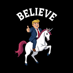 Believe in Magic: Trump on a Unicorn