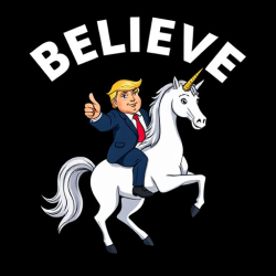Believe in Magic: Trump on a Unicorn