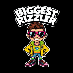 Biggest Rizzler Retro Tee