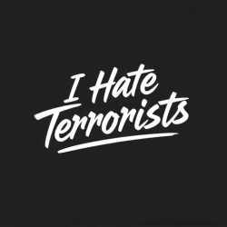 Bold Anti-Terrorism Statement Tee